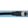 binder Male 3 Way Straight to Female Unterminated Sensor Actuator Cable 5m 60V Polyurethane PVC Jacket 79 3406 52 03