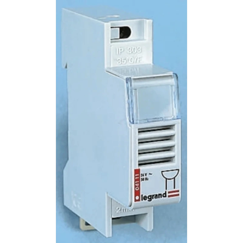 Legrand DIN Rail Mount Buzzer 75 dB Acoustic Sounder 24V AC 1-Tone Model 0 041 11