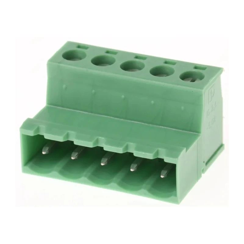 Phoenix Contact CLASSIC COMBICON IC Series Pluggable Terminal Block, 5-Contact, 5.08 mm Pitch, 1 Row, 1786200