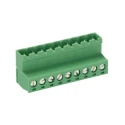 Phoenix Contact 5/9-ST-5, 08, IC 2 Series Pluggable Terminal Block 9-Contact 5.08 mm Pitch 12A 320V Horizontal Screw 1786242
