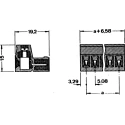 Phoenix Contact 5/9-ST-5, 08, IC 2 Series Pluggable Terminal Block 9-Contact 5.08 mm Pitch 12A 320V Horizontal Screw 1786242