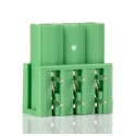 Phoenix Contact IC 2.5/ 3-G-5.08 Series Pluggable Terminal Block, 3-Contact, 5.08 mm Pitch, 1 Row, 320 V, 12 A 1786417