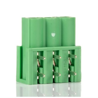 Phoenix Contact IC 2.5/ 3-G-5.08 Series Pluggable Terminal Block, 3-Contact, 5.08 mm Pitch, 1 Row, 320 V, 12 A 1786417