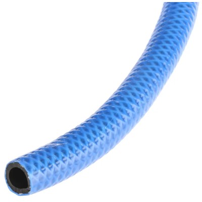 RS PRO Hose Pipe PVC Flexible Tubing, 13 bar Maximum Operating Pressure, 30 m Length, Blue, Reinforced 293-2094