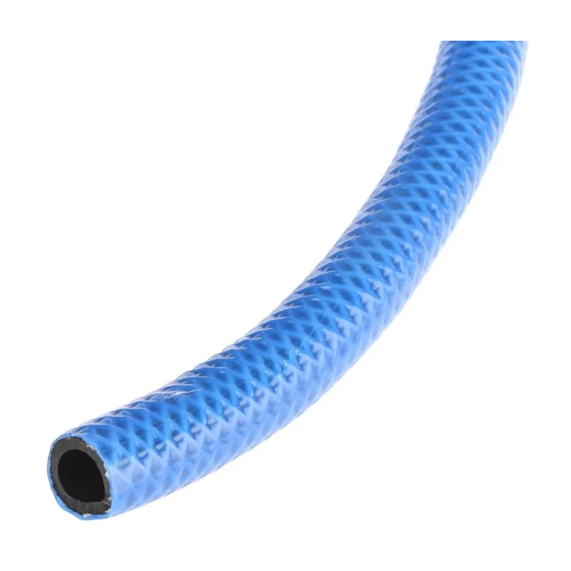 RS PRO Hose Pipe PVC Flexible Tubing, 13 bar Maximum Operating Pressure, 30 m Length, Blue, Reinforced 293-2094