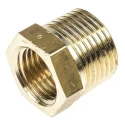 Legris Pneumatic Fitting Brass Pipe Fitting Threaded Reducer Male R 3/8 in to Female G 1/4 in 0163 17 13