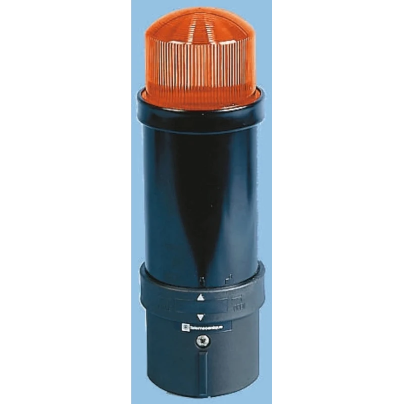 Schneider Electric Harmony XVB Series Amber Beacon 230V AC Flashing Base Discharge Tube Bulb IP65 XVBL6M5