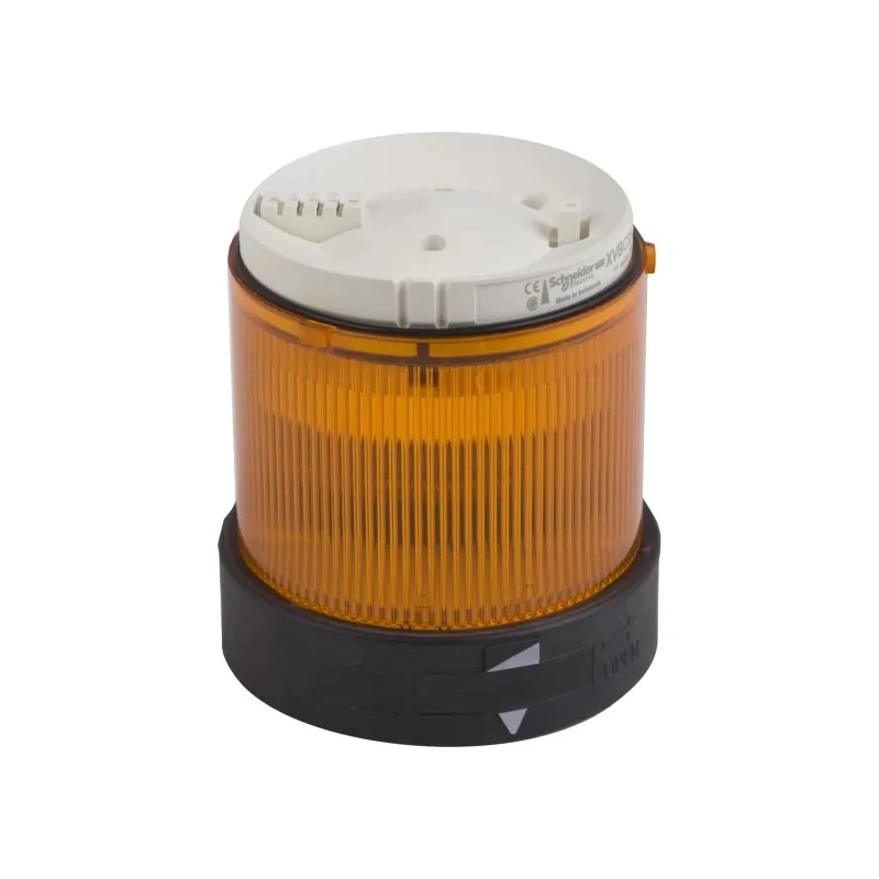 Schneider Electric Harmony XVB Series Amber Steady Effect Beacon Unit, LED, Incandescent Bulb 250V AC IP65 XVBC35