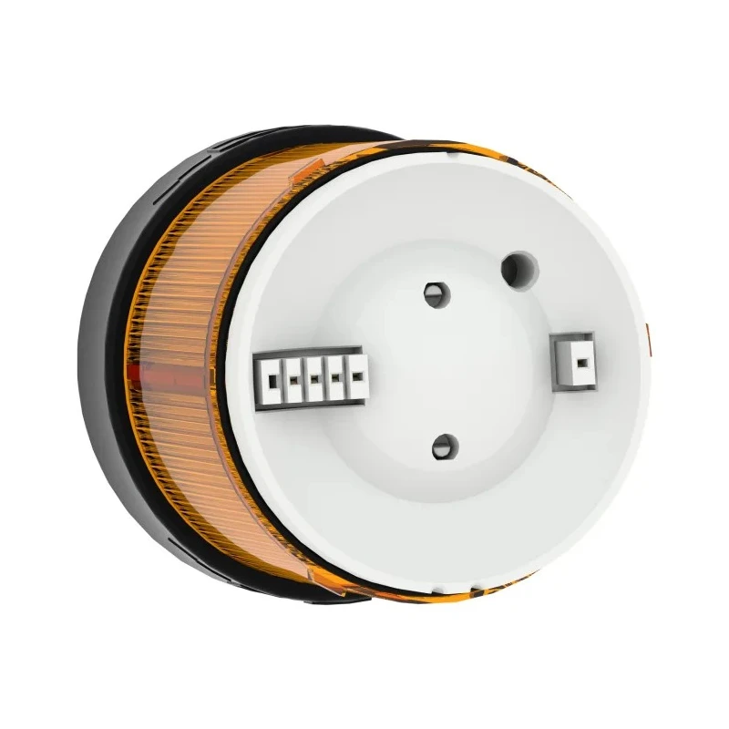 Schneider Electric Harmony XVB Series Amber Steady Effect Beacon Unit, LED, Incandescent Bulb 250V AC IP65 XVBC35
