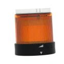Schneider Electric Harmony XVB Series Amber Steady Effect Beacon Unit, LED, Incandescent Bulb 250V AC IP65 XVBC35