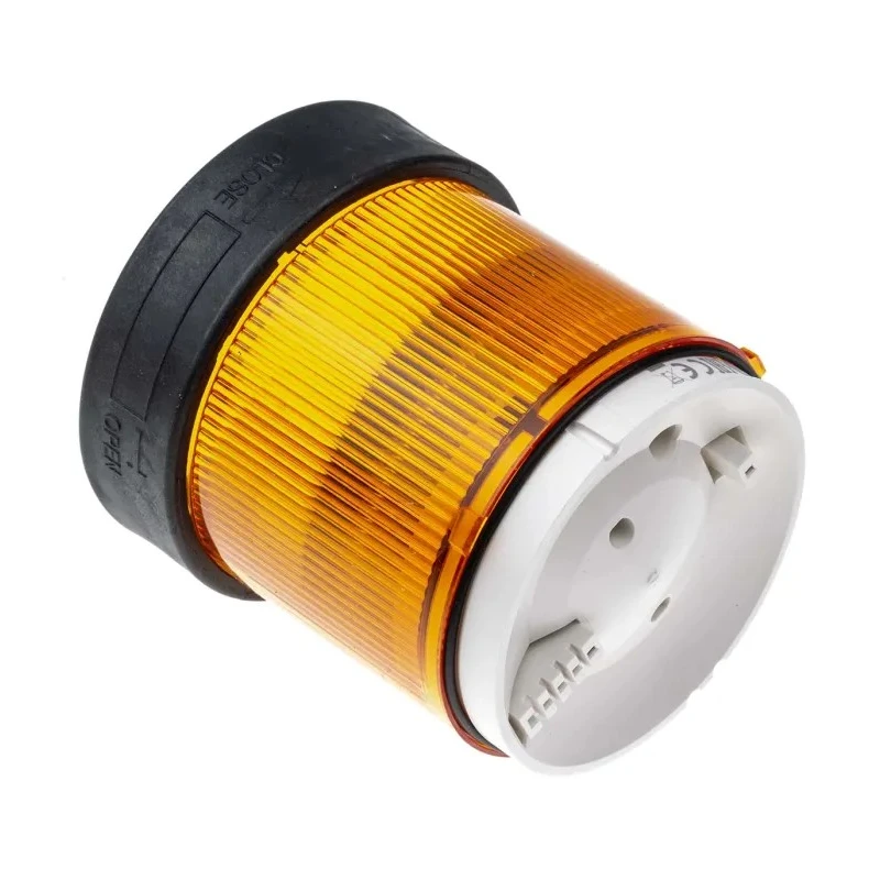 Schneider Electric Harmony XVB Series Amber Steady Effect Beacon Unit, LED, Incandescent Bulb 250V AC IP65 XVBC35