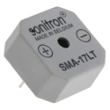 Sonitron 86 dB Through Hole Continuous Internal Buzzer 1.5 V dc Min, 15 V dc Max SMA-17LT-P10