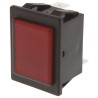 Arcolectric (Bulgin) Ltd 0480 Series Red Panel Mount Indicator 250V 16A Solder Tab Termination C0480ALNAB