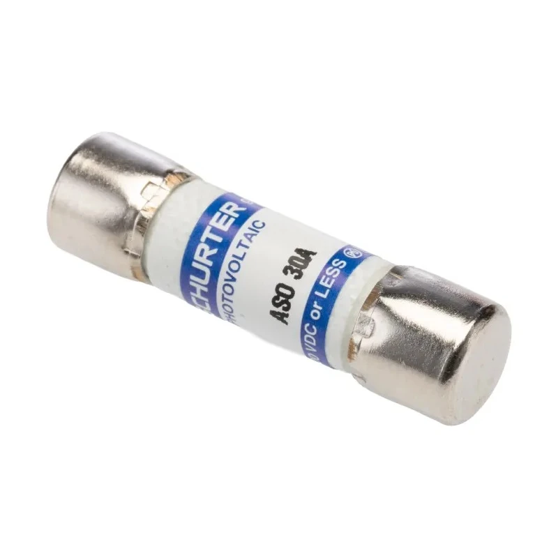 Schurter 30A F Melamine Cartridge Fuse 10 x 38 mm, 1kV dc, ASO 10.3x38 Series 0090.0030