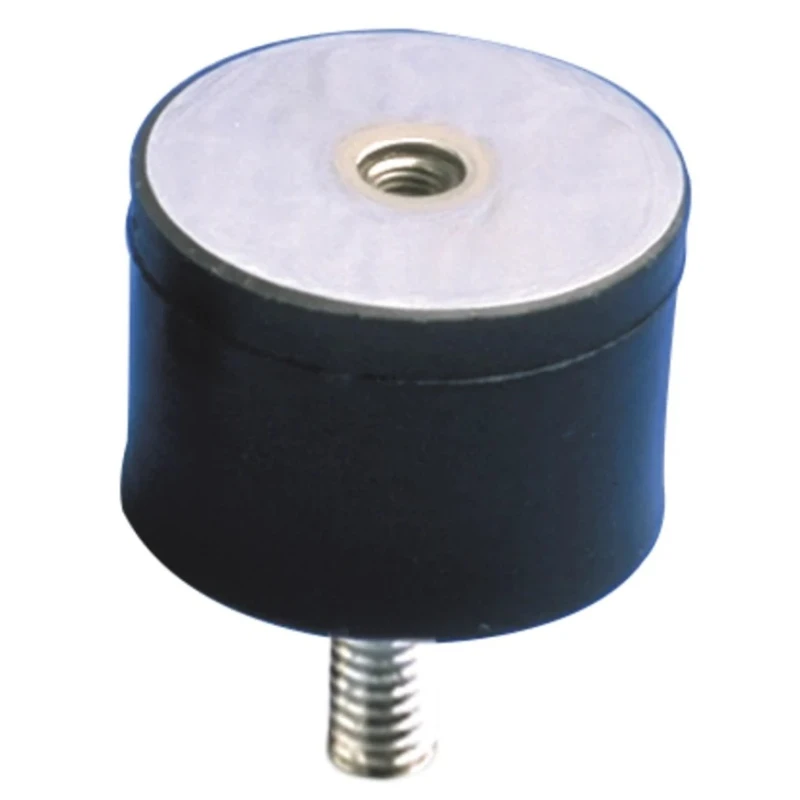 Paulstra Hutchinson Radiaflex Male to Female Bobbin Anti-Vibration Mount M10 Thread, 300 daN Compression, Natural 520038