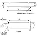 ITT Cannon DLM ZIF Socket Body Straight Female 2 Column 20 Row 360 Way 1.2kV AC 5A 127050-0045