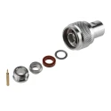 Radiall N Series Coaxial Connector Cable Male N Connector 75 Ω Straight Body Clamp R162012000W