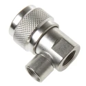 Radiall N Series 50Ω Right Angle Male N Connector Coaxial Cable Clamp R161157000W