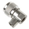 Radiall N Series 50Ω Right Angle Male N Connector Coaxial Cable Clamp R161157000W
