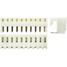 Molex KK 254 Series Right Angle Through Hole PCB Socket 10-Contact 1 Row 2.54 mm Pitch Solder 38-00-1340