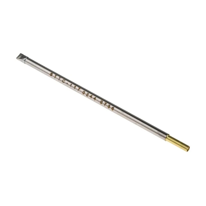 Metcal Soldering Iron Tip 5 mm Chisel 7.6 mm Length for MX-RM3E, MX-H1-AV STTC-117