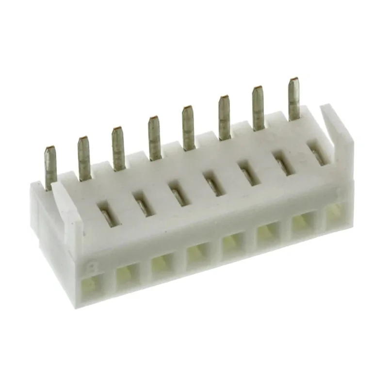 Molex KK 254 Series Right Angle Through Hole PCB Socket, 8-Contact, 1 Row, 2.54 mm Pitch, 2.5A, 250V, Nylon 38-00-1338
