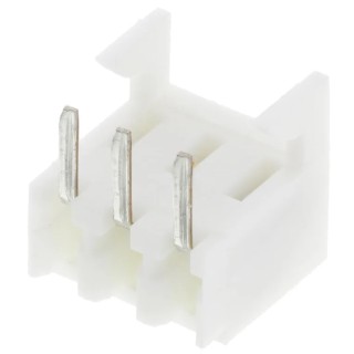 Molex KK 254 Series Right Angle Through Hole PCB Socket, 3-Contact, 1 Row, 2.54 mm Pitch, 2.5A, 250V 38-00-1333