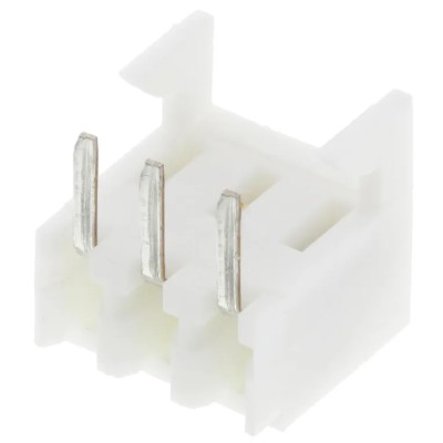 Molex KK 254 Series Right Angle Through Hole PCB Socket, 3-Contact, 1 Row, 2.54 mm Pitch, 2.5A, 250V 38-00-1333