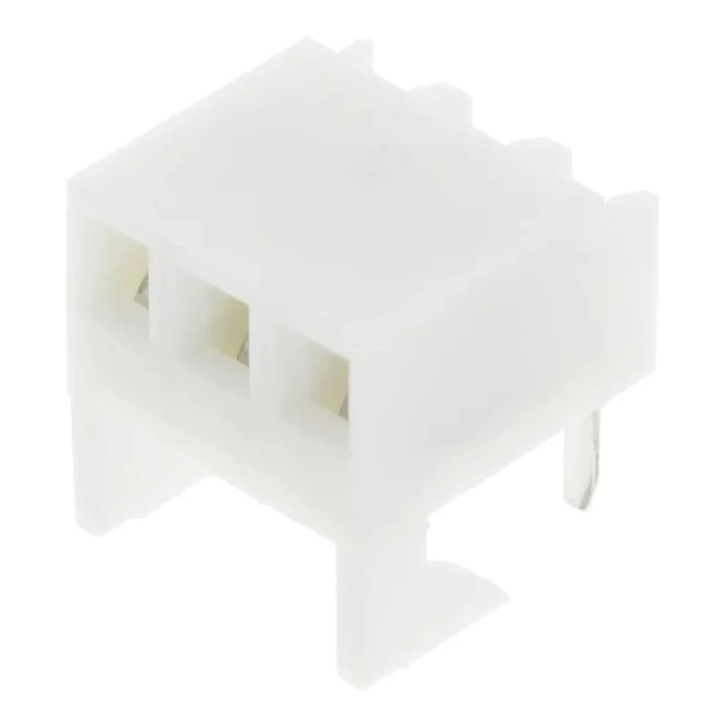 Molex KK 254 Series Right Angle Through Hole PCB Socket, 3-Contact, 1 Row, 2.54 mm Pitch, 2.5A, 250V 38-00-1333