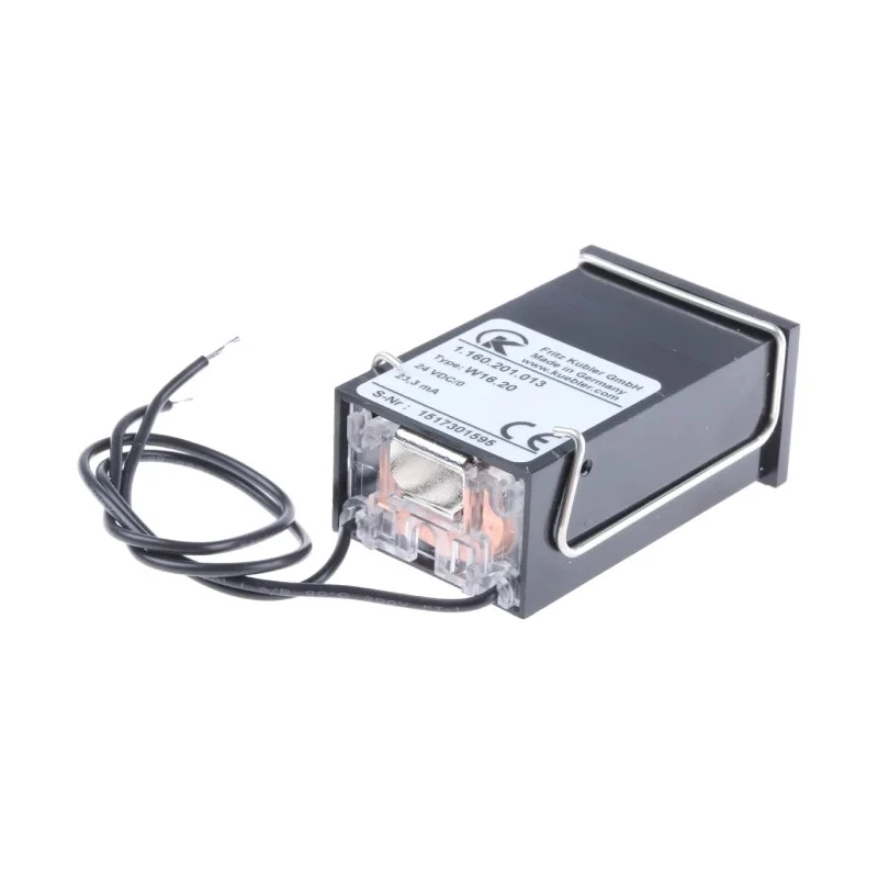 Kubler W16.20 Panel Mount Electromechanical Counter 6 Digit Analogue 24V DC 10Hz 1.160.201.013