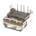 Amphenol Communications Solutions Right Angle Through Hole Female USB Type A Connector USB 2.0 2.9A 87520-0010BLF