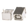 Amphenol Communications Solutions Right Angle Through Hole Female USB Type B USB Connector USB 2.0 61729-0010BLF