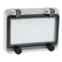 RS PRO Grey Polycarbonate IP67 Inspection Window for use with 46277-3, DIN 43880 IP67