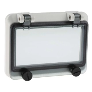 RS PRO Grey Polycarbonate IP67 Inspection Window for use with 46277-3, DIN 43880 IP67