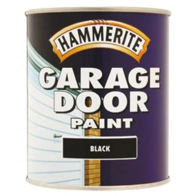 Hammerite Garage Door Enamel Paint Gloss Black 750 ml 5092853