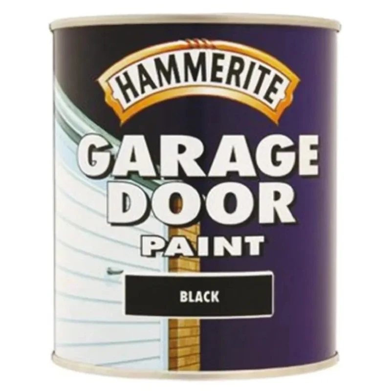 Hammerite Garage Door Enamel Paint Gloss Black 750 ml 5092853