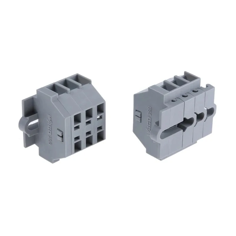 WAGO 260 Series Terminal Strip Grey 1.5mm², 1-Level, Cage Clamp 260-103