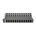 WAGO 260 Series Terminal Strip 1-Level, Grey, 1.5mm² Cable CSA, 18A, 400V, Cage Clamp 260-112
