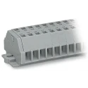 WAGO 260 Series Terminal Strip 1-Level, Grey, 1.5mm² Cable CSA, 18A, 400V, Cage Clamp 260-112