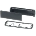 Bopla Black Aluminium End Panel 108.6 mm Length 7 mm Width ABM 1000 AL 84102000 ABM 1000 AL