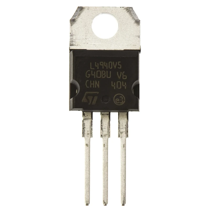 STMicroelectronics Voltage Regulator Positive Polarity TO-220 3-Pin 17V Maximum Input Voltage L4940V5