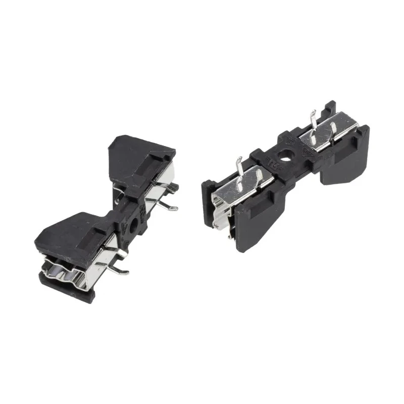 Schurter 10A PCB Mount Fuse Holder, 1P-Pole for 6.3 x 32 mm Cartridge, 500V ac 0031.8231