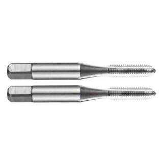 Dormer Tap Set M12 Thread Metric Standard High Speed Steel Hand Tap 2 Pieces E105M12X1.5NO9