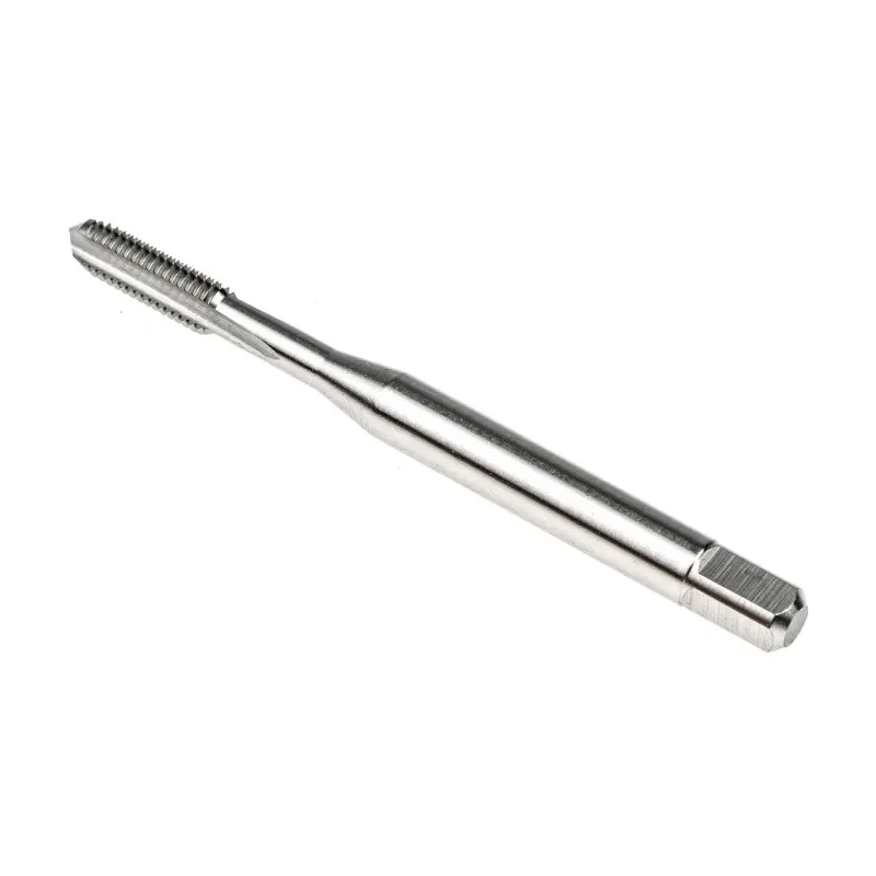 Dormer Metric Standard Threading Tap M5 Thread Size, Straight Flute, Right Hand, High Speed Steel-E Machine Tap E200M5