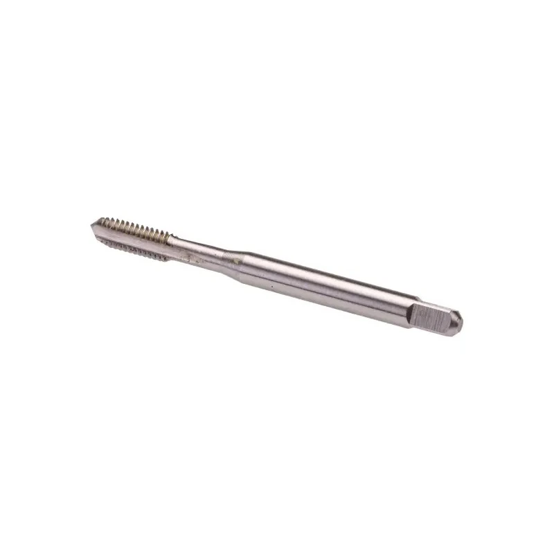 Dormer Threading Tap, 4.5 Thread Size, Metric Standard, Machine Tap, Straight Flute, HSS, 53mm Overall Length E500M4.5NO3