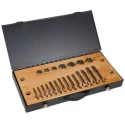 RS PRO 25-Piece High-Speed Steel (HSS) Thread Tap & Die Set, 1/4 in UNF - 3/4 in UNF, Professional Workshop Set 300-7509