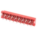 TE Connectivity Micro-MaTch Series Straight Through Hole PCB Socket, 18-Contact, 2 Row, 2.54 mm Pitch, 230V, 1.5A 8-215079-8