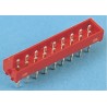 TE Connectivity Micro-MaTch Series Straight Through Hole PCB Header 12 Contact 2.54 mm Pitch 2 Row Shrouded 8-215464-2