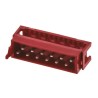 TE Connectivity 12-Way IDC Connector Male for Cable, 2 Row, 230V AC, 1.5A, Micro-MaTch 8-0215083-2