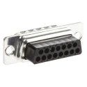 TE Connectivity AMPLIMITE HDP-20 15 Way Straight 2.74 mm Pitch Cable D-Sub Connector Male 167293-1